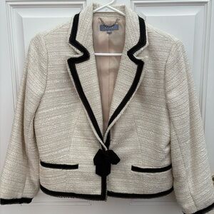 Cass Cream & Black Women's Jacket